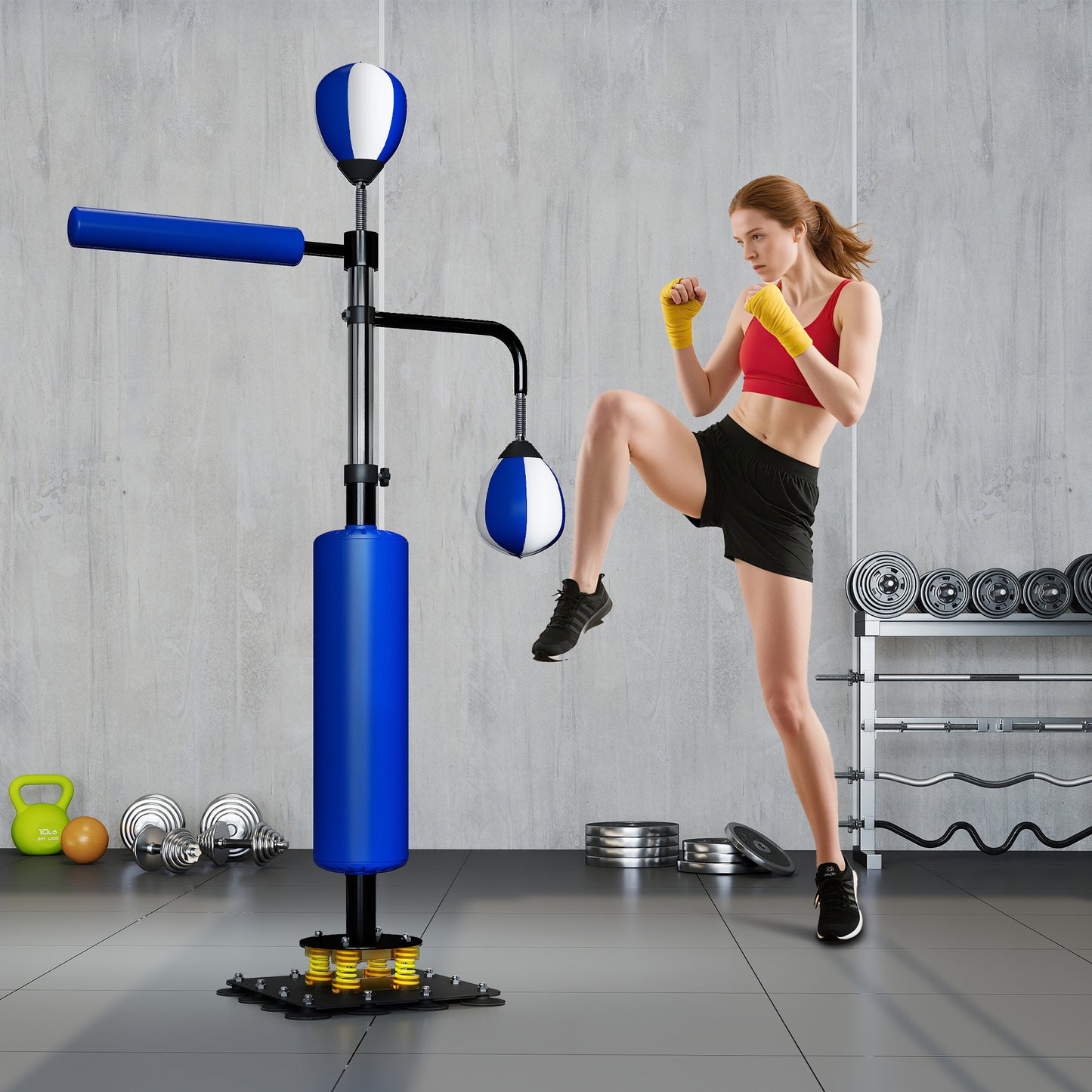 4.6'-6.7' Speed Bag Boxing Bag Stand