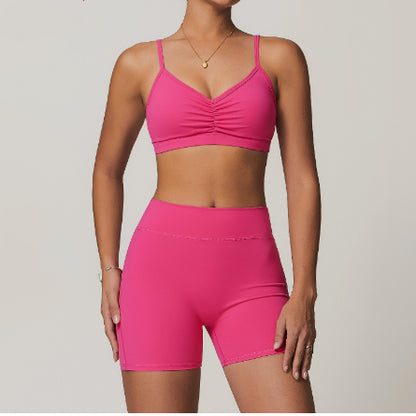 Beauty Back Yoga Sports Suit High Waist Hip Lift Workout Clothes