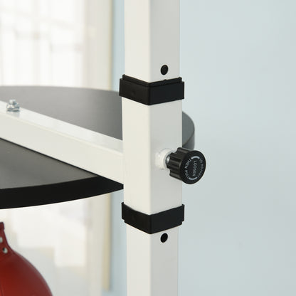 Adjustable Height Heavy Bag Stand with Weighted Base and Speed Bag