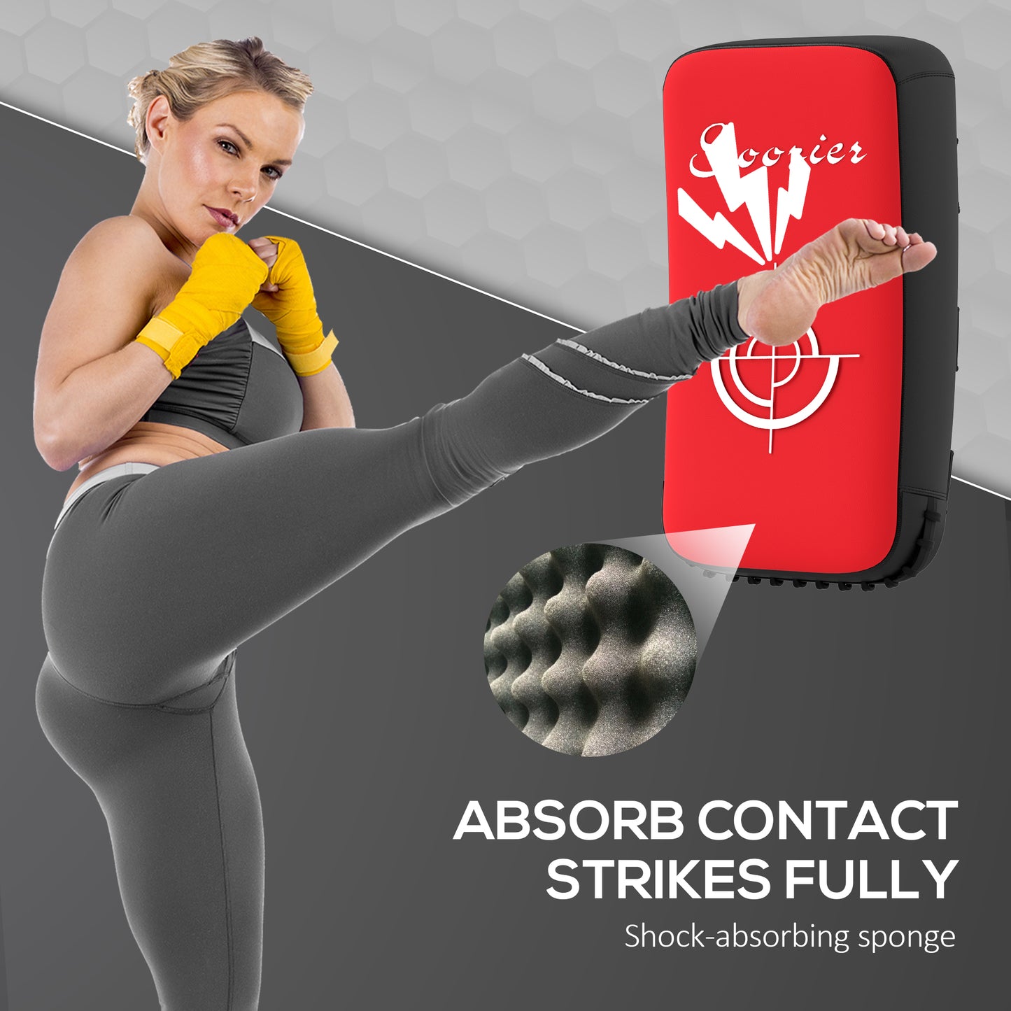 16.5 in Muay Thai Kick Shield Punching Pad