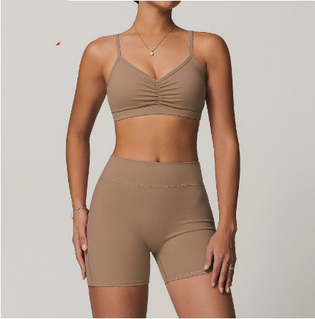 Beauty Back Yoga Sports Suit High Waist Hip Lift Workout Clothes