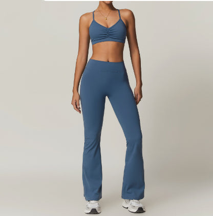 Beauty Back Yoga Sports Suit High Waist Hip Lift Workout Clothes