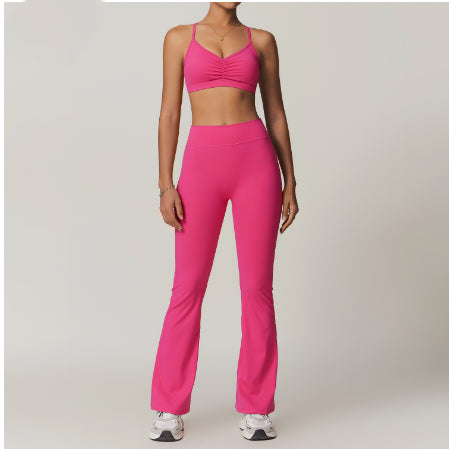 Beauty Back Yoga Sports Suit High Waist Hip Lift Workout Clothes