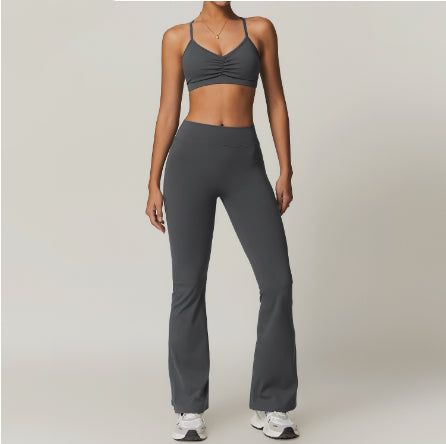 Beauty Back Yoga Sports Suit High Waist Hip Lift Workout Clothes