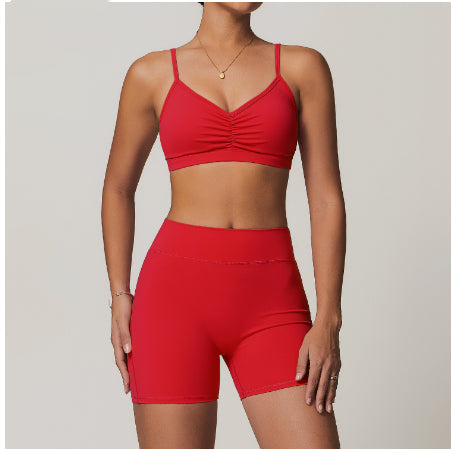 Beauty Back Yoga Sports Suit High Waist Hip Lift Workout Clothes