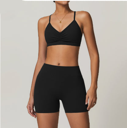 Beauty Back Yoga Sports Suit High Waist Hip Lift Workout Clothes