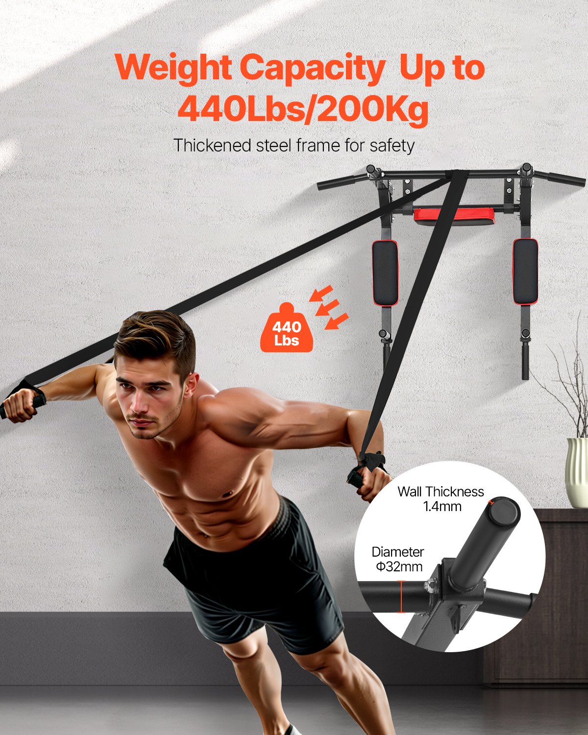 Multifunctional Pull Up Bar